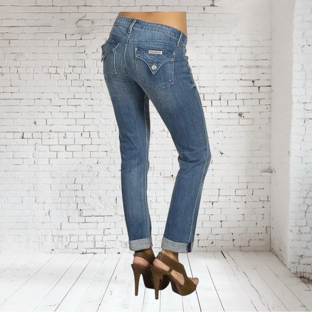 Hudson‎ Bacara Crop Straight Cuffed Jean 26